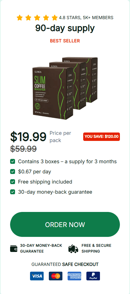 Slimqa Coffee Boost offer price